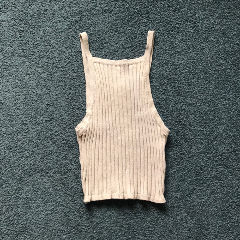 Beige/cream top